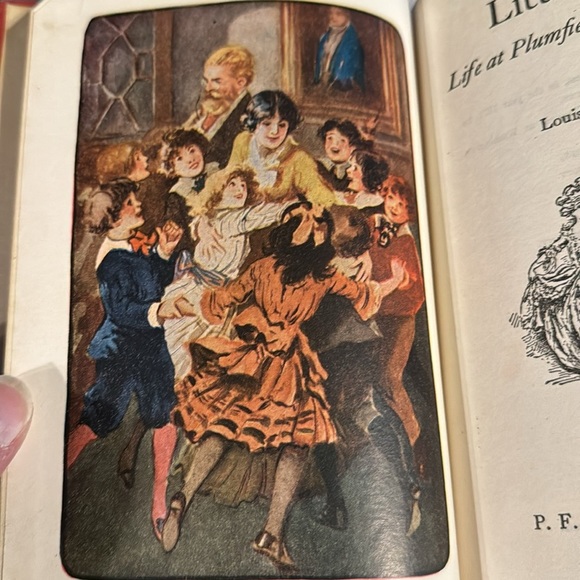 Vintage Rare 1901 Copy Louisa May Alcott’s “Little Men”-See Photos-Illustrated - Picture 10 of 11
